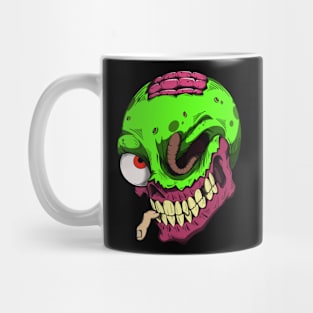 Zombie skull Mug